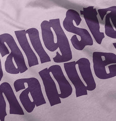 Gangsta Napper Infant Toddler T Shirt-Direct To Garment Print-Brisco Baby