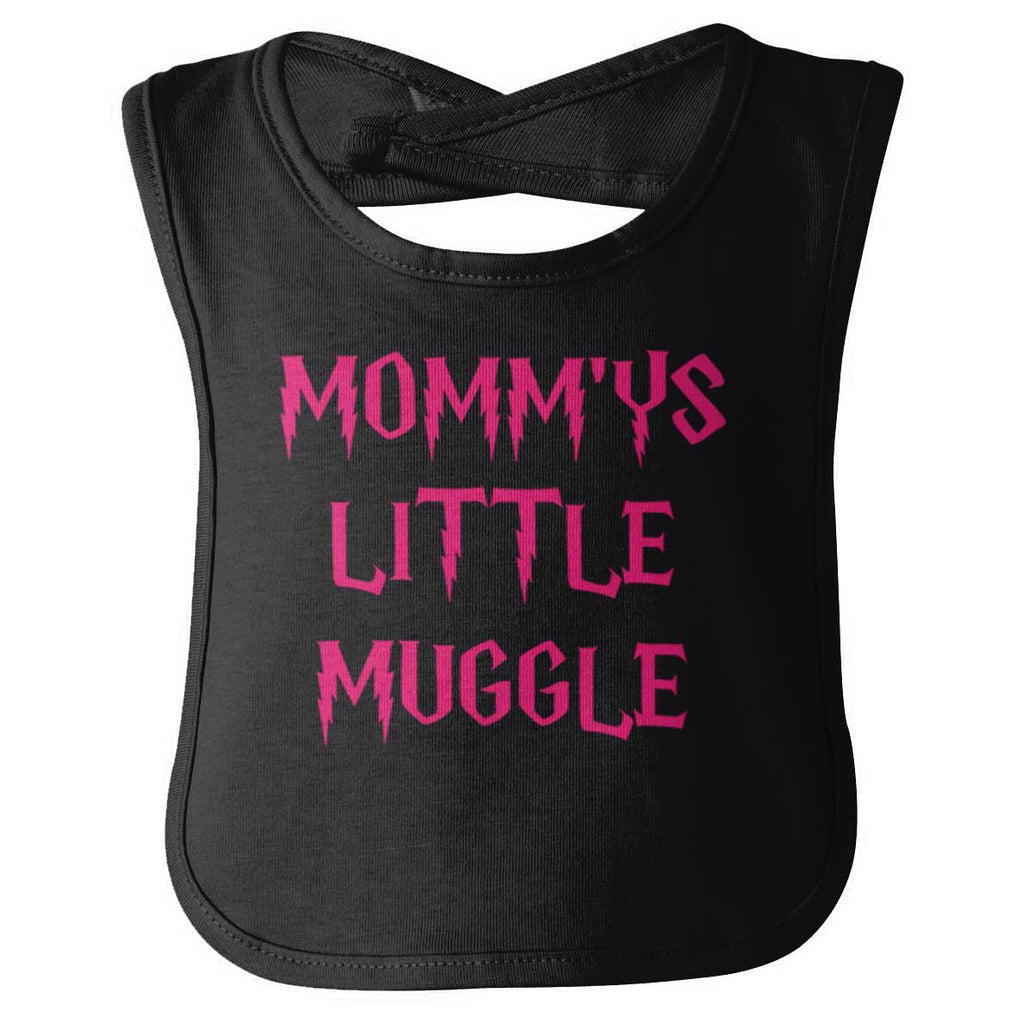 Mommy's Little Muggle Infant Baby Bib-Direct To Garment Print-Brisco Baby