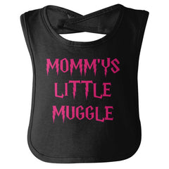 Mommy's Little Muggle Infant Baby Bib-Direct To Garment Print-Brisco Baby