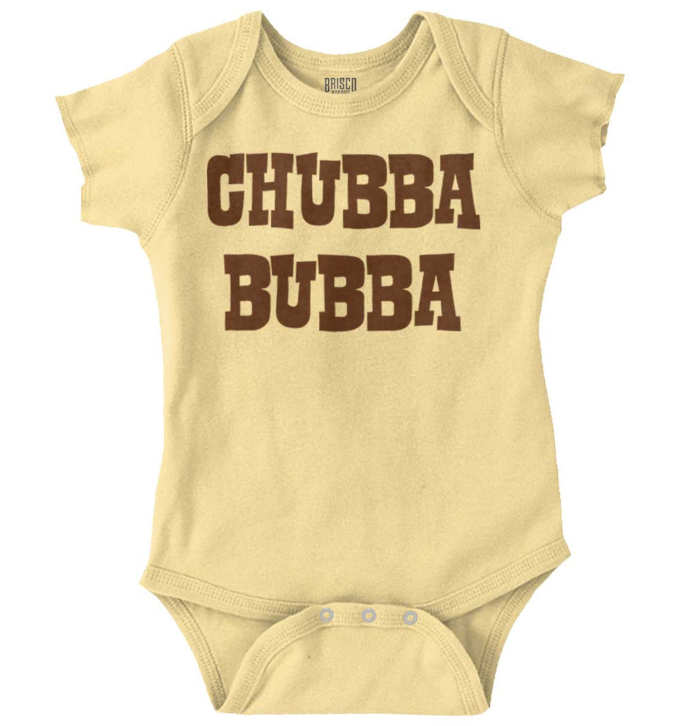 Chubba Bubba Romper Bodysuit-Direct To Garment Print-Brisco Baby