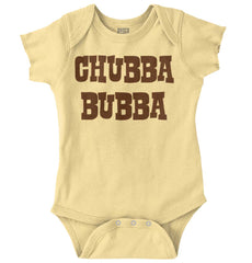 Chubba Bubba Romper Bodysuit-Direct To Garment Print-Brisco Baby
