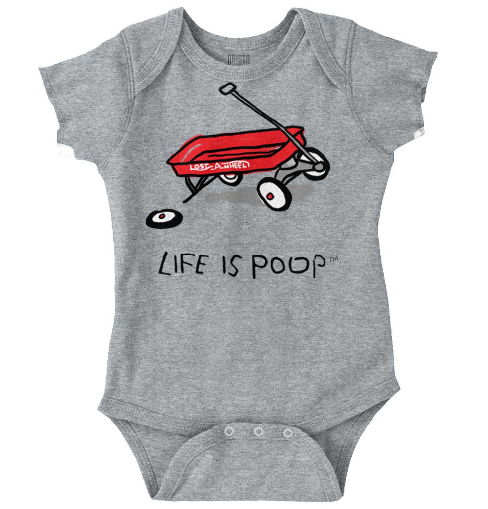 Broken Wagon Romper-Direct To Garment Print-Brisco Baby