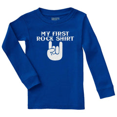 Rock Shirt Solid Baby Pajama Top-Direct To Garment Print-Brisco Baby
