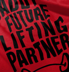 Lifting Partner Toddler Pullover Hoodie-Direct To Garment Print-Brisco Baby