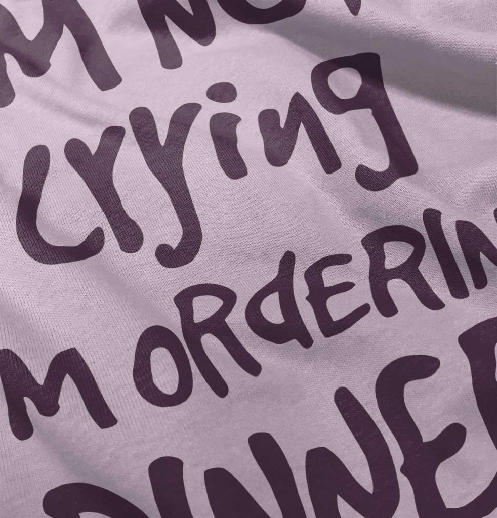 Ordering Dinner Infant Toddler T Shirt-Direct To Garment Print-Brisco Baby