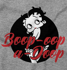 Boop-Oop-A-Doop Toddler Football Jersey Tee-Direct To Garment Print-Brisco Baby