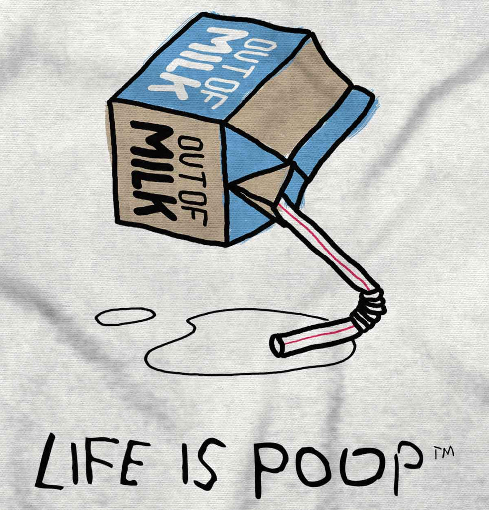 Out of Milk Infant Toddler T Shirt-Direct To Garment Print-Brisco Baby