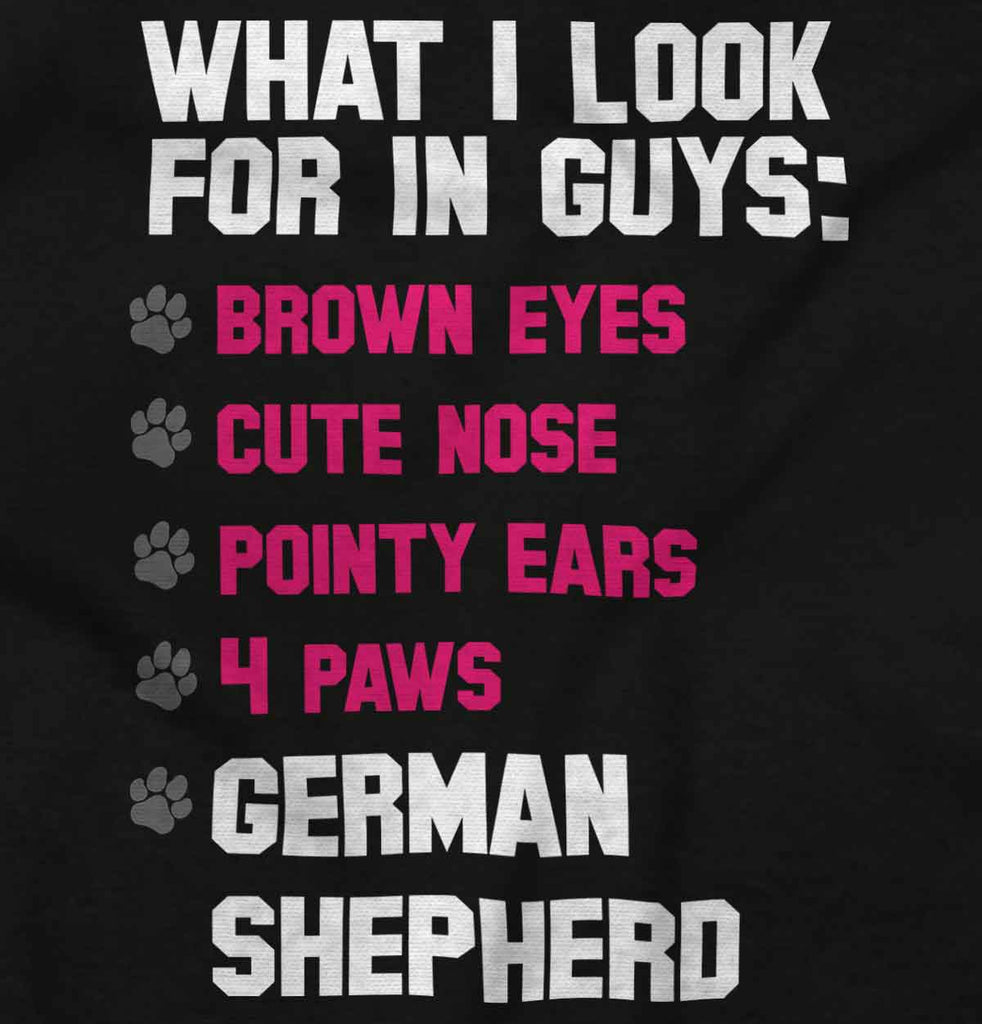 German Shepherd List Romper Bodysuit-Direct To Garment Print-Brisco Baby