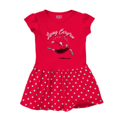 Living Carefree Baby Polka Dot Skirt Dress-Direct To Garment Print-Brisco Baby