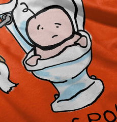 Baby Toilet Infant Toddler T Shirt-Direct To Garment Print-Brisco Baby