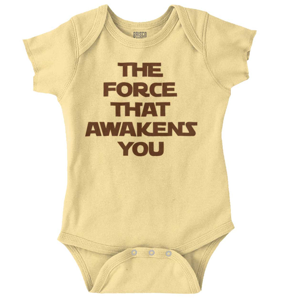 Force Awakens You Romper Bodysuit-Direct To Garment Print-Brisco Baby