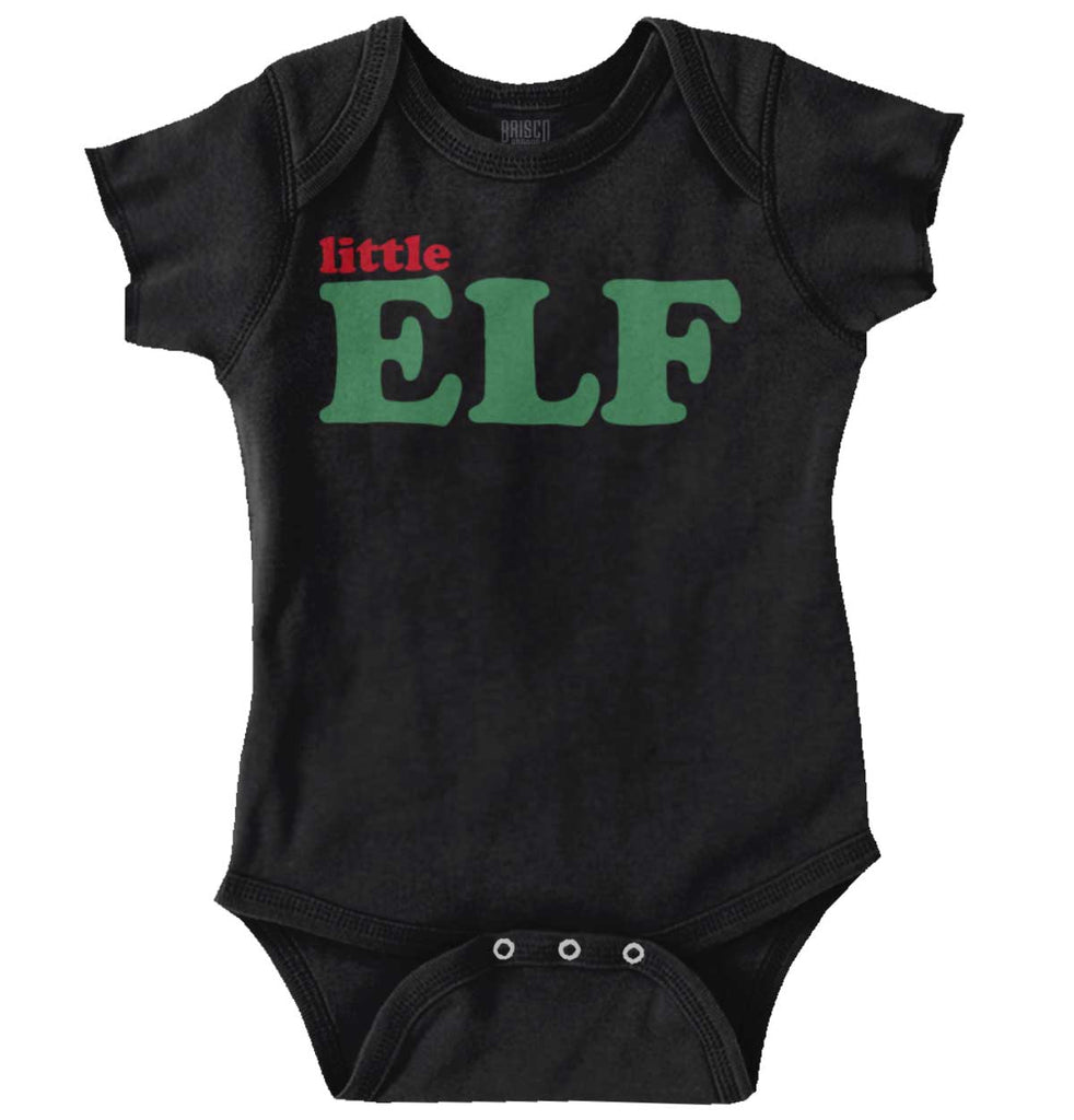 Little Elf Romper Bodysuit-Direct To Garment Print-Brisco Baby