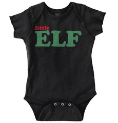 Little Elf Romper Bodysuit-Direct To Garment Print-Brisco Baby