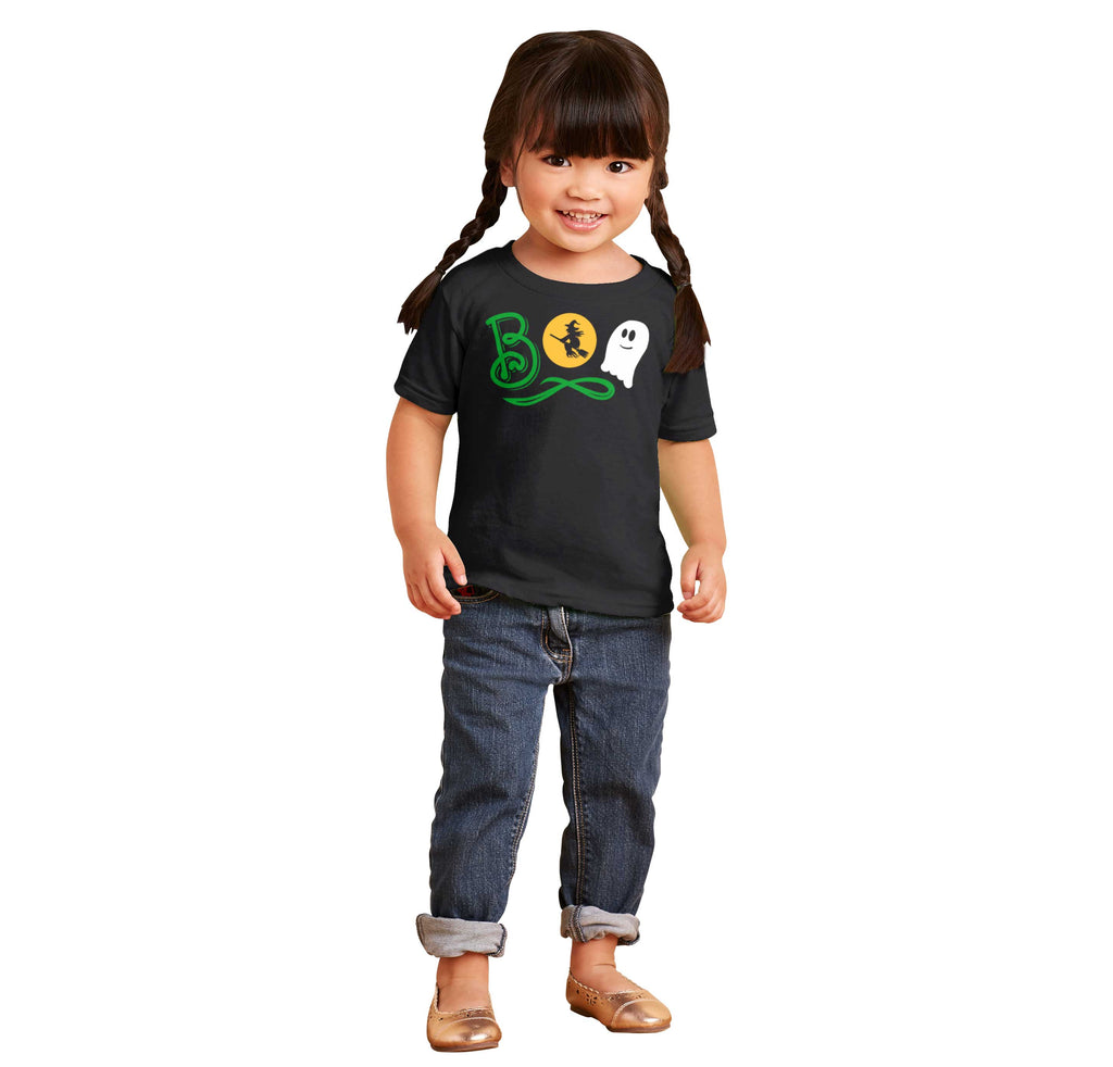 Boo Infant Toddler T Shirt-Direct To Garment Print-Brisco Baby