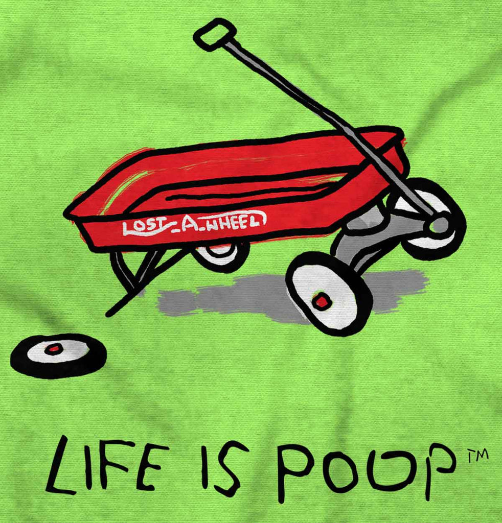 Broken Wagon Infant Toddler T Shirt-Direct To Garment Print-Brisco Baby