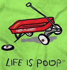 Broken Wagon Infant Toddler T Shirt-Direct To Garment Print-Brisco Baby