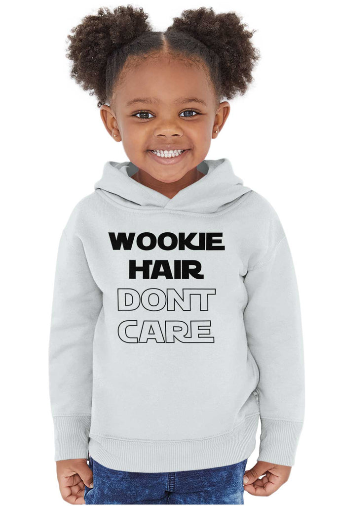 Wookie Hair Don't Ca Toddler Pullover Hoodie-Direct To Garment Print-Brisco Baby