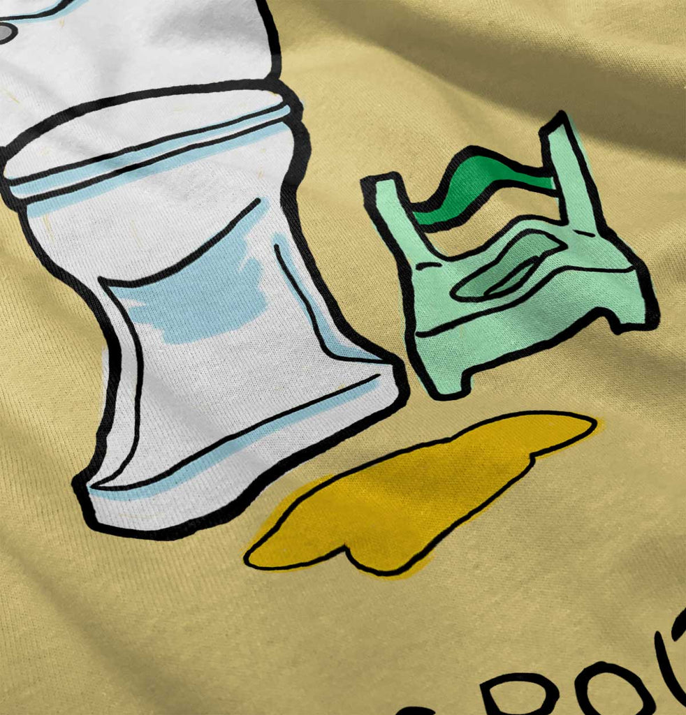 Potty Train Infant Toddler T Shirt-Direct To Garment Print-Brisco Baby