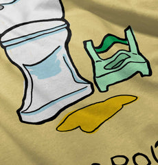 Potty Train Infant Toddler T Shirt-Direct To Garment Print-Brisco Baby