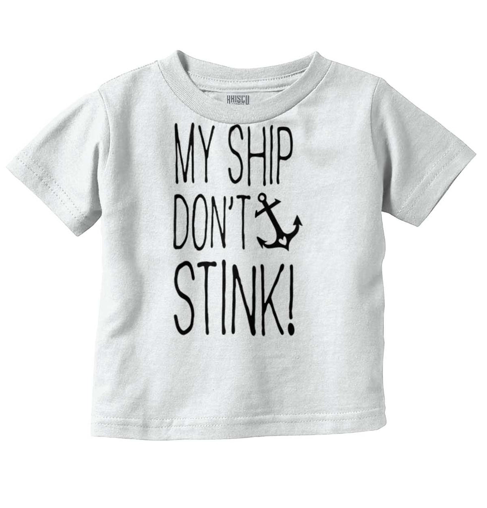 My Ship Infant Toddler T Shirt-Direct To Garment Print-Brisco Baby