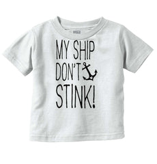 My Ship Infant Toddler T Shirt-Direct To Garment Print-Brisco Baby