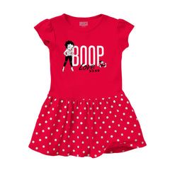 Boop Love Baby Polka Dot Skirt Dress-Direct To Garment Print-Brisco Baby