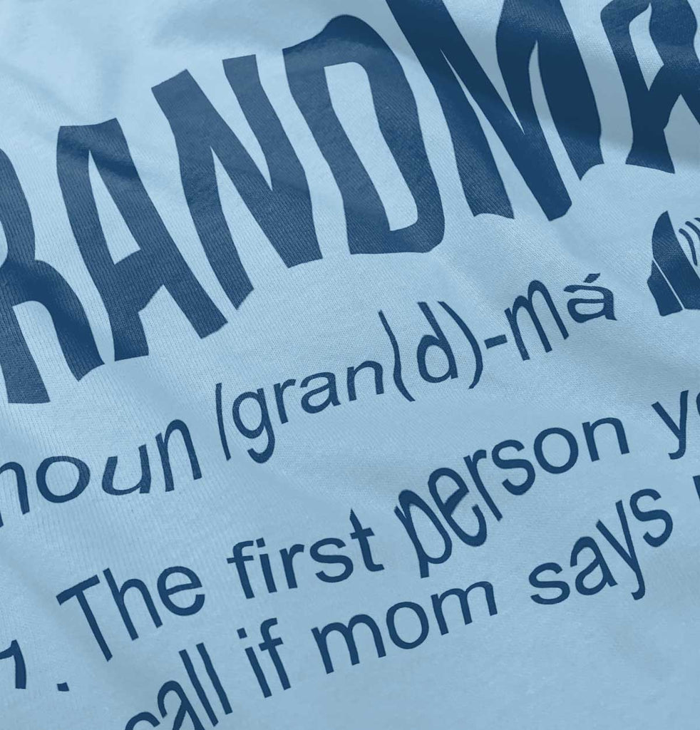 Grandma Infant Toddler T Shirt-Direct To Garment Print-Brisco Baby