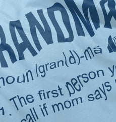 Grandma Infant Toddler T Shirt-Direct To Garment Print-Brisco Baby