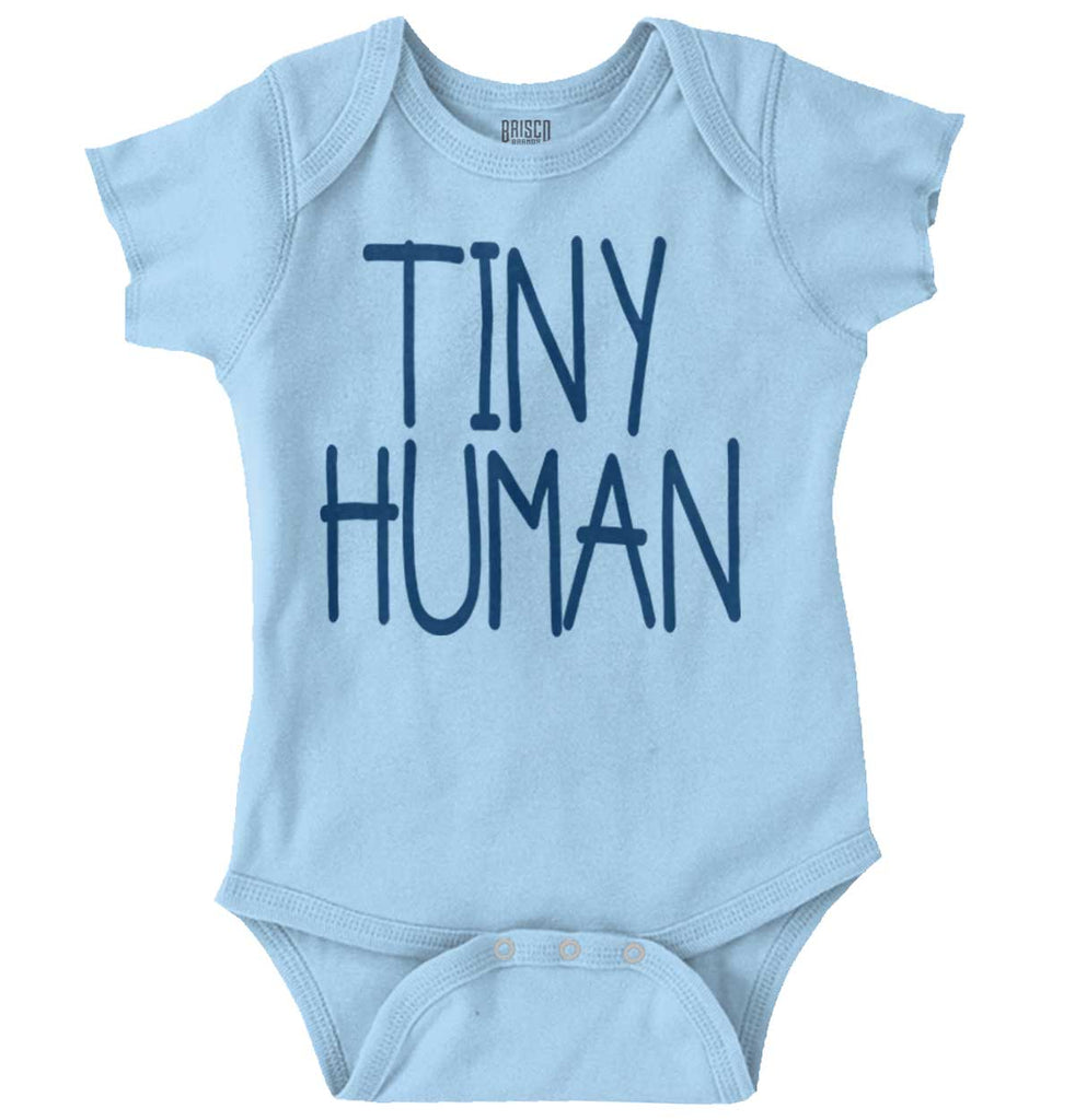Tiny Human Romper Bodysuit-Direct To Garment Print-Brisco Baby