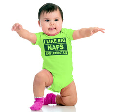 Big Naps Romper Bodysuit-Direct To Garment Print-Brisco Baby