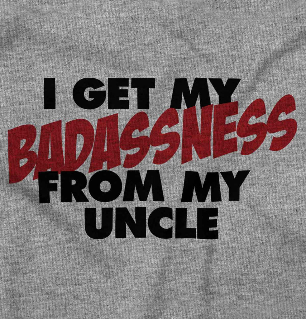 Badass Uncle Infant Toddler T Shirt-Direct To Garment Print-Brisco Baby