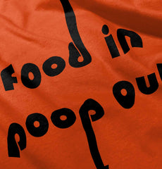 Poop out Infant Toddler T Shirt-Direct To Garment Print-Brisco Baby