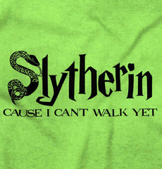 Slytherin Baby Romper Bodysuit-Direct To Garment Print-Brisco Baby