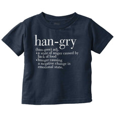 Hangry Definition Infant Toddler T Shirt-Direct To Garment Print-Brisco Baby