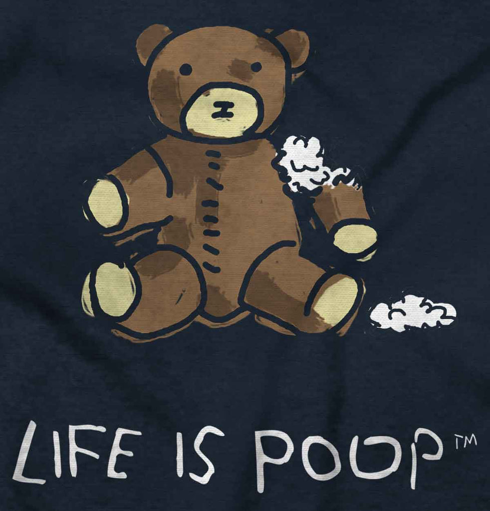 Ripped Teddy Bear Infant Toddler T Shirt-Direct To Garment Print-Brisco Baby