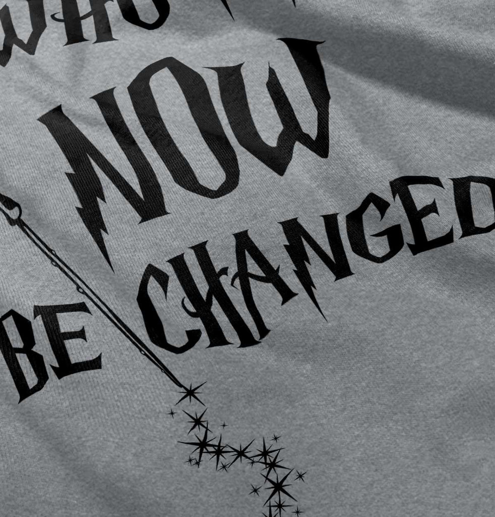 He Who Must Be Changed Raglan Romper Bodysuit-Direct To Garment Print-Brisco Baby