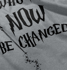 He Who Must Be Changed Raglan Romper Bodysuit-Direct To Garment Print-Brisco Baby