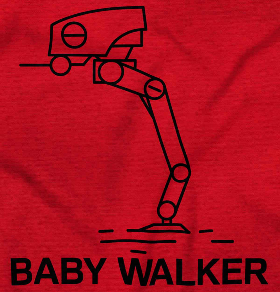 Daddy Walker Romper Bodysuit-Direct To Garment Print-Brisco Baby