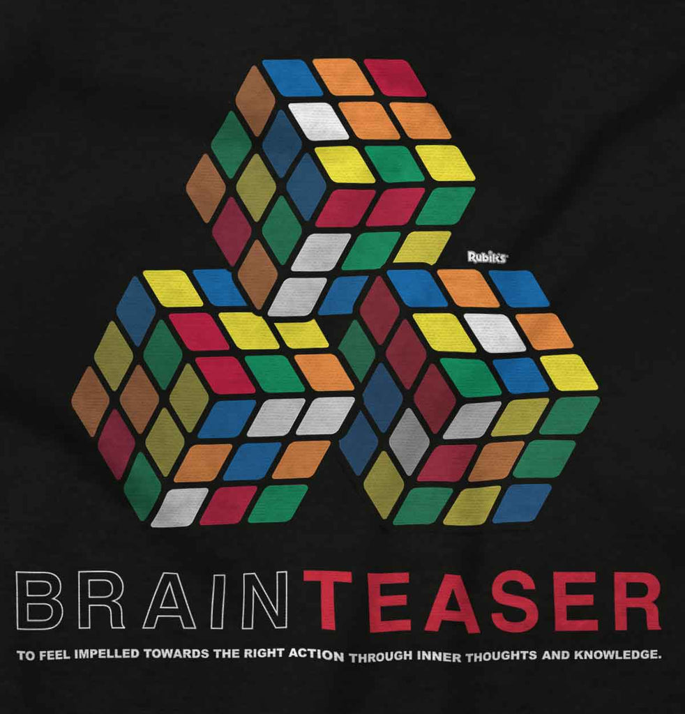 Brainteaser Romper Bodysuit-Direct To Garment Print-Brisco Baby