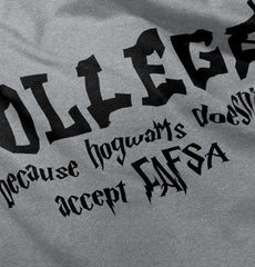 College Infant Toddler T Shirt-Direct To Garment Print-Brisco Baby