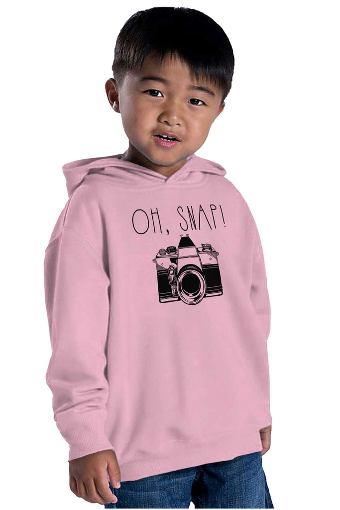 Oh Snap Camera Toddler Pullover Hoodie-Direct To Garment Print-Brisco Baby