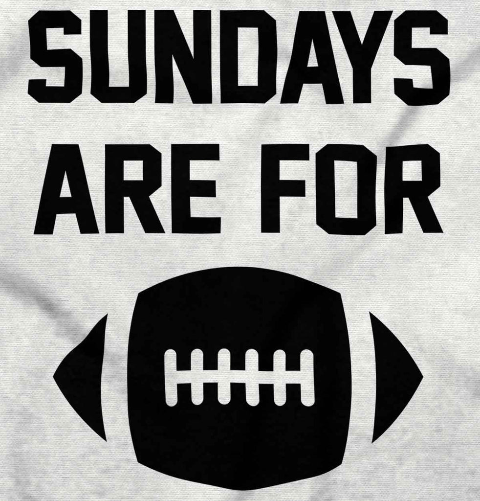 Sundays for Football Infant Baby Bib-Direct To Garment Print-Brisco Baby