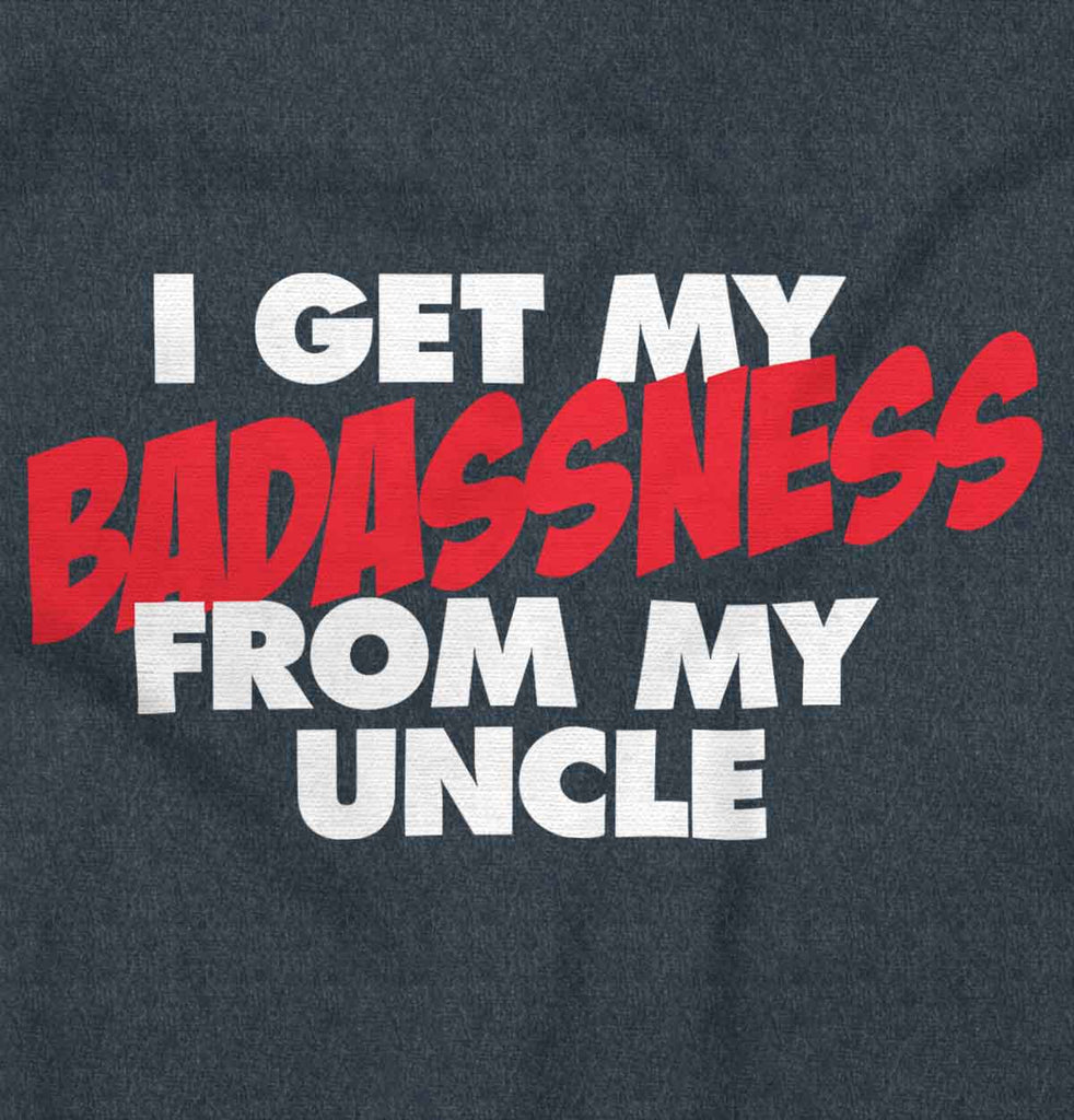 Badass Uncle Football Romper Bodysuit-Direct To Garment Print-Brisco Baby