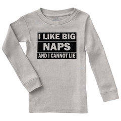 Big Naps Solid Baby Pajama Top-Direct To Garment Print-Brisco Baby