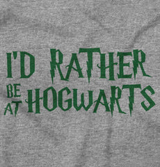 Rather Be At Hogwarts Infant Toddler T Shirt-Direct To Garment Print-Brisco Baby