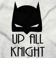 Up All Knight Infant Baby Bib-Direct To Garment Print-Brisco Baby