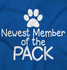 Member of the Pack Solid Baby Pajama Top-Direct To Garment Print-Brisco Baby