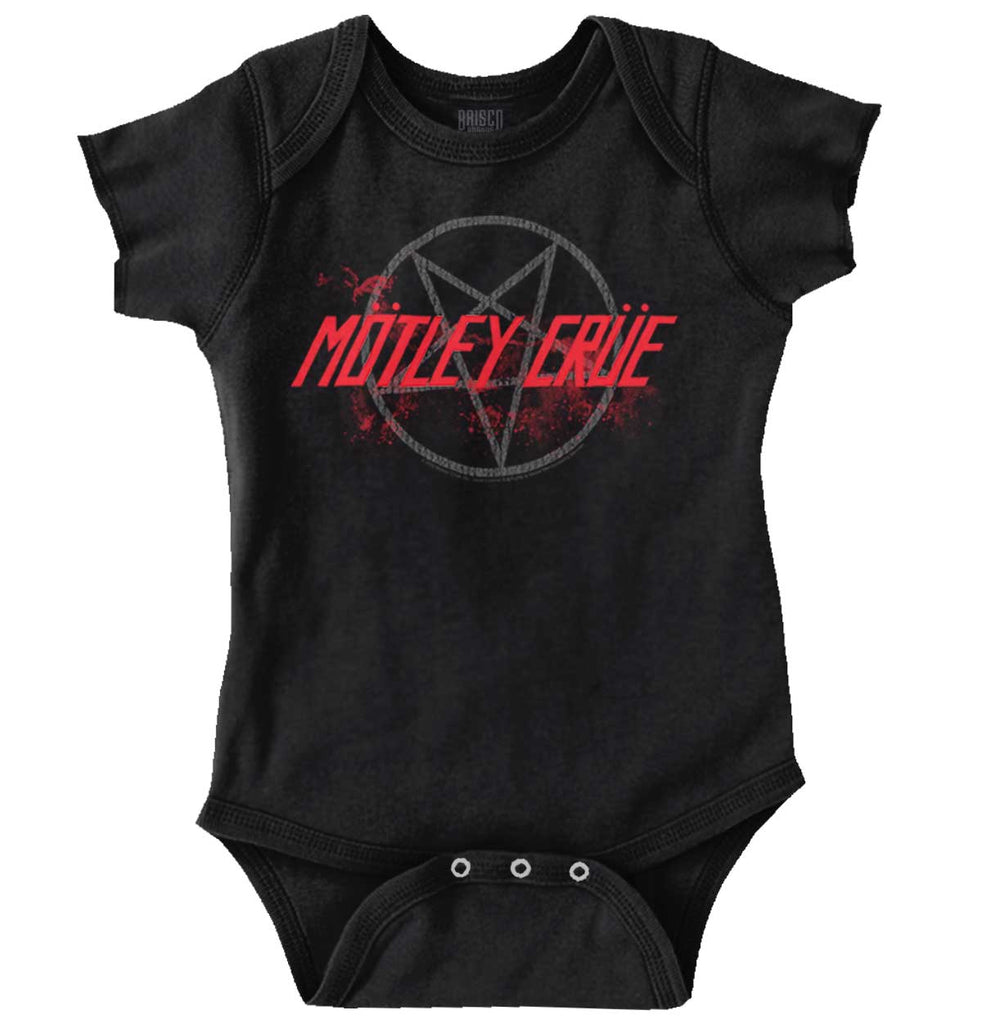 Motley Crue Romper Bodysuit-Direct To Garment Print-Brisco Baby