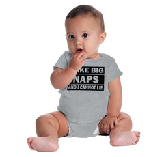 Big Naps Romper Bodysuit-Direct To Garment Print-Brisco Baby