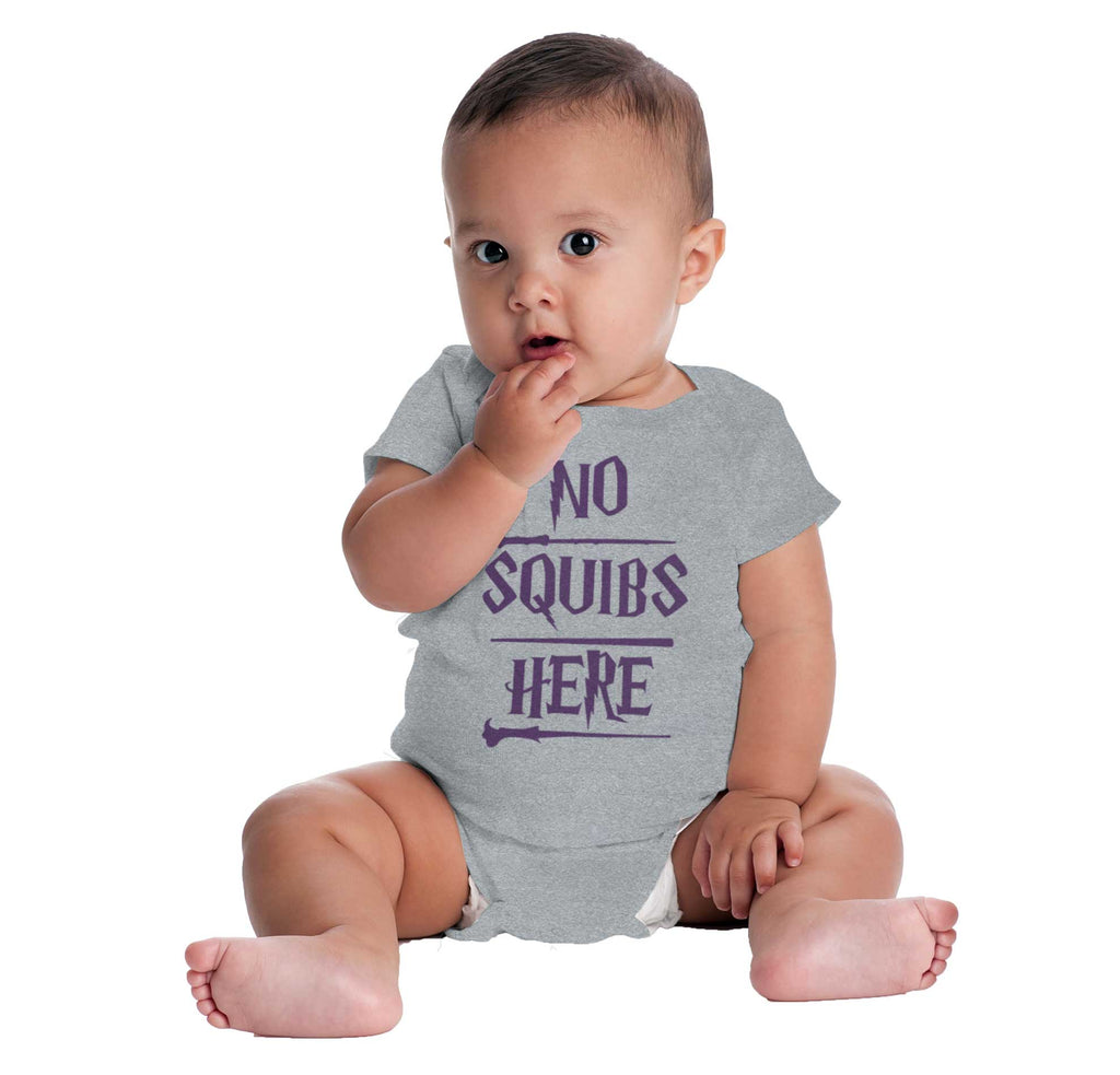 No Squibs Here Romper Bodysuit-Direct To Garment Print-Brisco Baby
